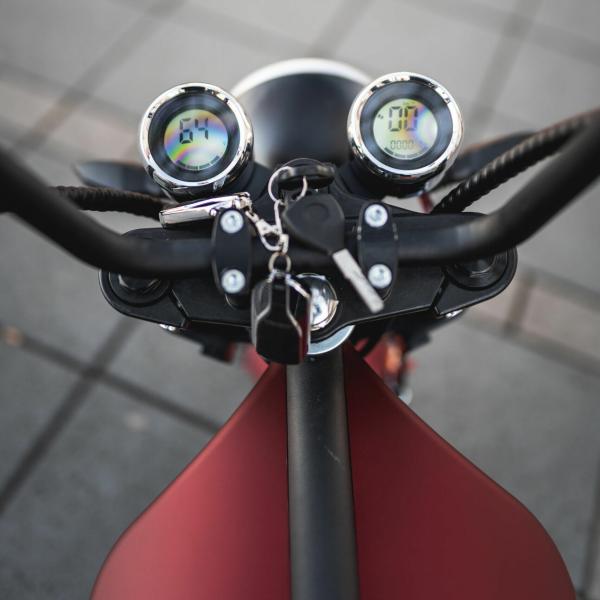 Elektroroller E-Chopper CP 45 KMH, 2000 Watt, 30 Ah Lithium-Akku